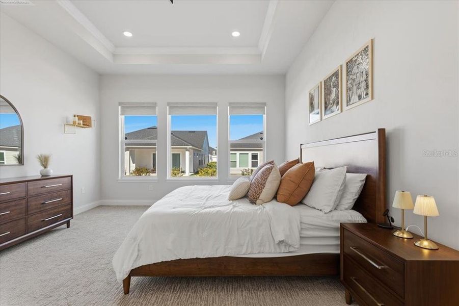 Furnished interior view inside a new home in Oakmont, Gainesville (Image 22). Furnished interior view inside a new home in Oakmont, Gainesville (Image 22).