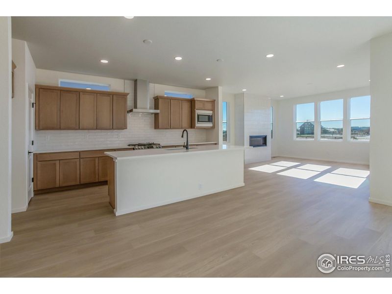 Open Floorplan with an abundance of natural light