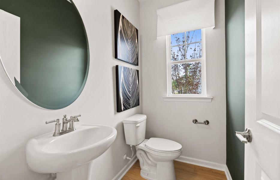 Powder Bathroom on First Floor Powder Bathroom on First Floor