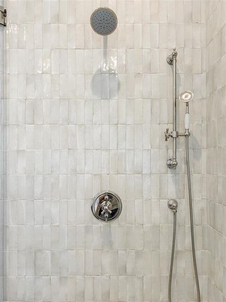 Primary shower Primary shower