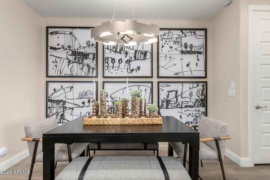 Bella Floorplan Dining Nook