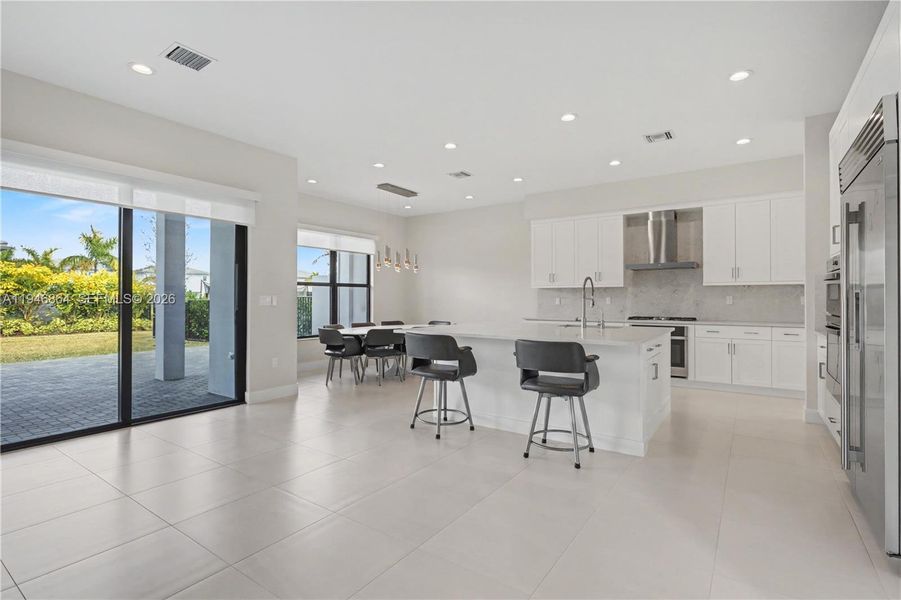 Furnished interior view inside a new home in , Boca Raton (Image 13).