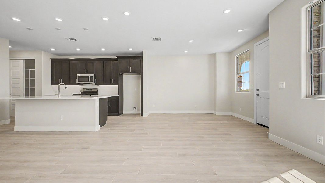 Furnished interior view inside a new home in Surprise City Center, Surprise (Image 10). Furnished interior view inside a new home in Surprise City Center, Surprise (Image 10).