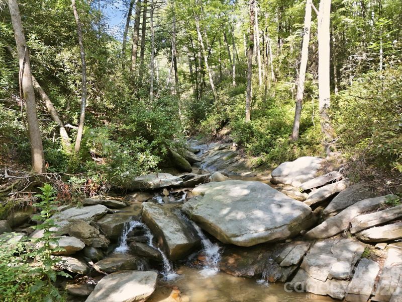 Waterfall and creek area - Waterfall and creek area -