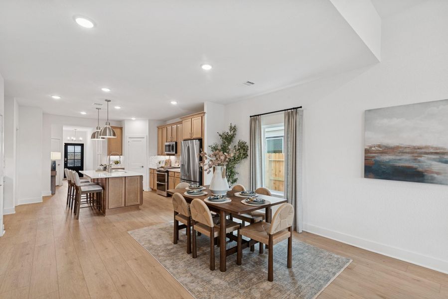 Furnished interior view inside a new home in Wildrye, Waller (Image 28).