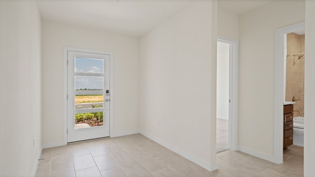 Representative furnished interior of a home built from the Atwood by DRB Homes in Willowbrook North, Winter Haven (Image 7). Representative furnished interior of a home built from the Atwood by DRB Homes in Willowbrook North, Winter Haven (Image 7).
