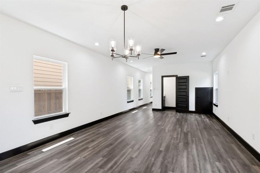 Spacious, unfurnished interior of a new home in , Dallas (Image 19). Spacious, unfurnished interior of a new home in , Dallas (Image 19).