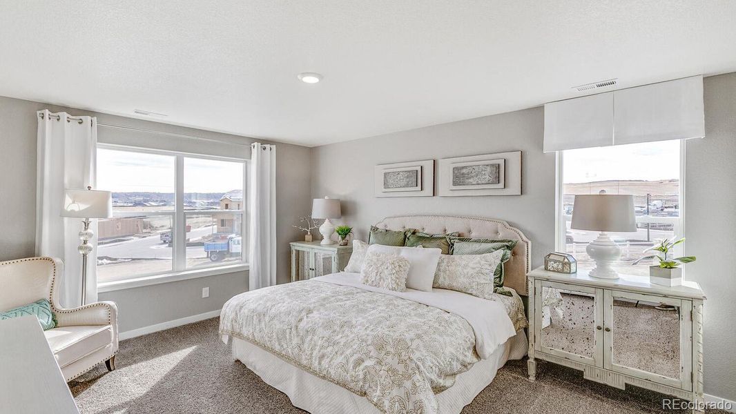 Furnished interior view inside a new home in Westgate, Greeley (Image 11). Furnished interior view inside a new home in Westgate, Greeley (Image 11).