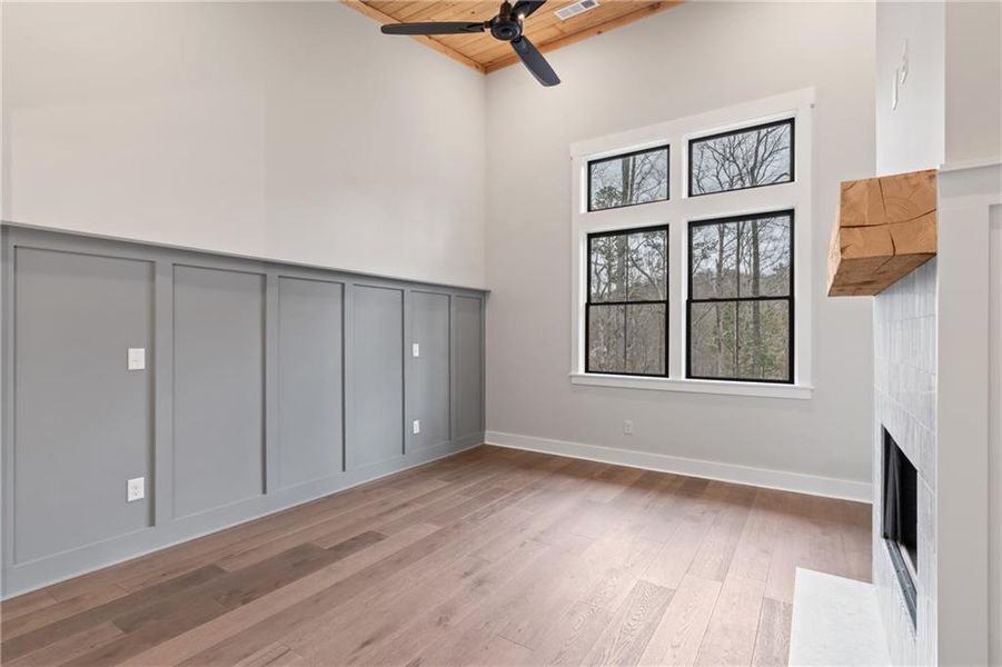 Spacious, unfurnished interior of a new home in , Ellijay (Image 22).