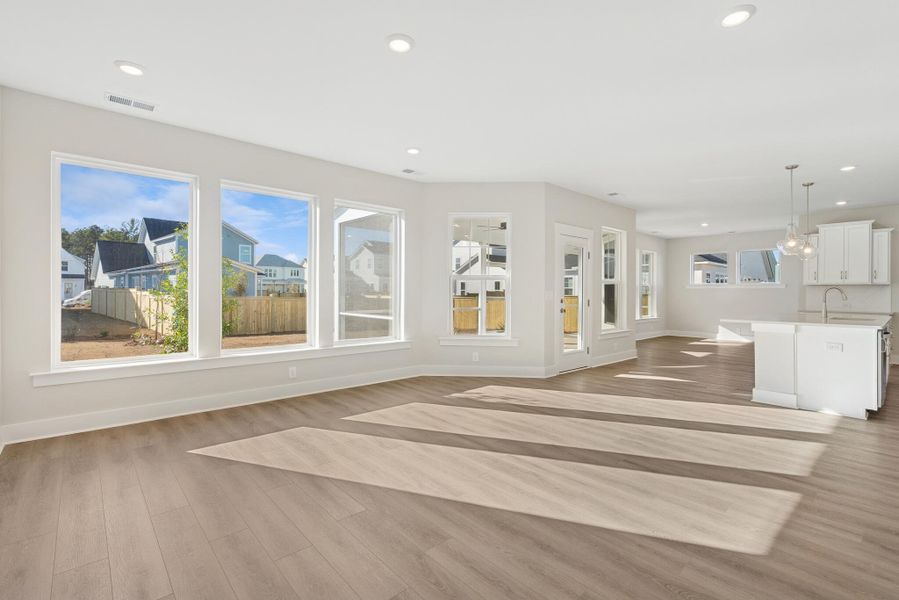 Spacious, unfurnished interior of a new home in Nexton - Midtown - The Village Collection, Summerville (Image 18).