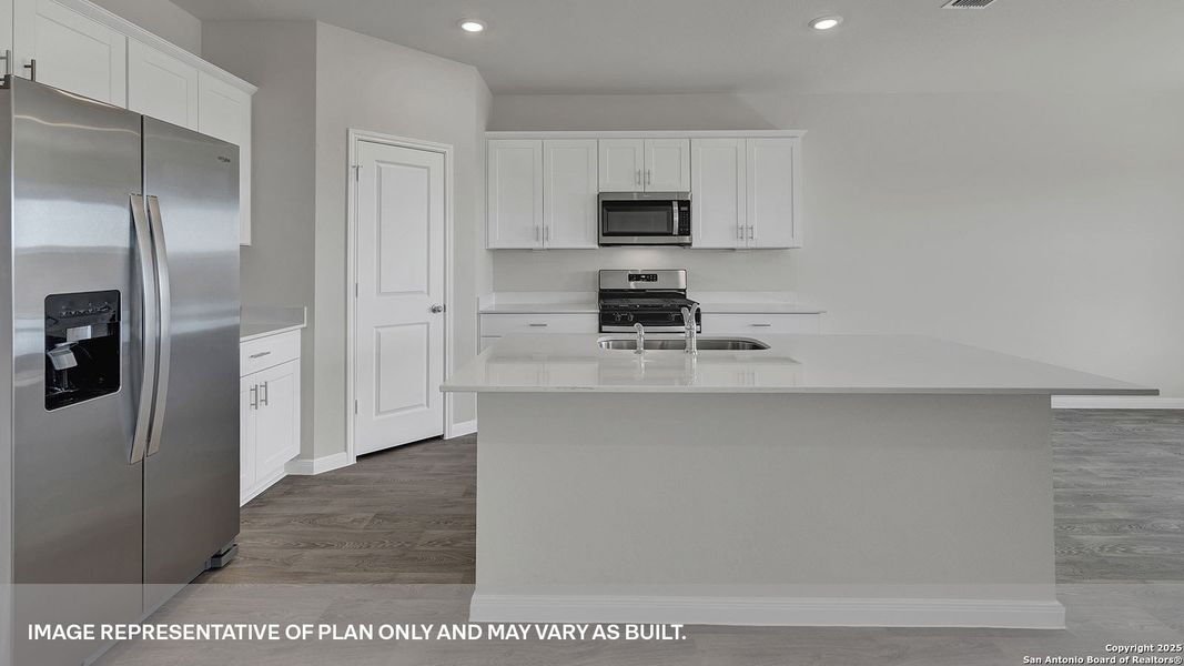 Furnished interior view inside a new home in Whisper South, San Marcos (Image 8).