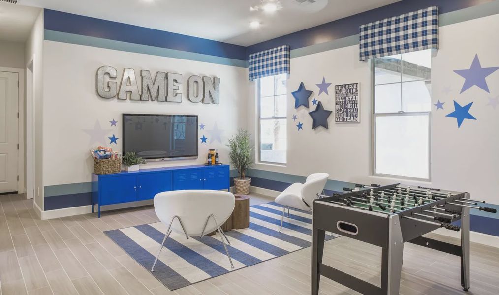 Representative furnished interior of a home built from the Belmonte by Elliott Homes in Bellero Estates, Queen Creek (Image 11).