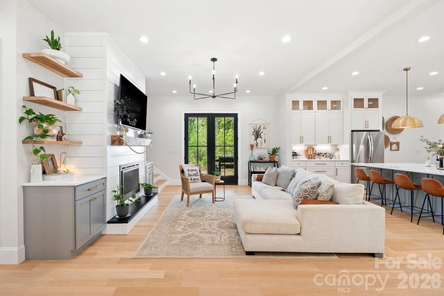 Furnished interior view inside a new home in , Rockwell (Image 6).