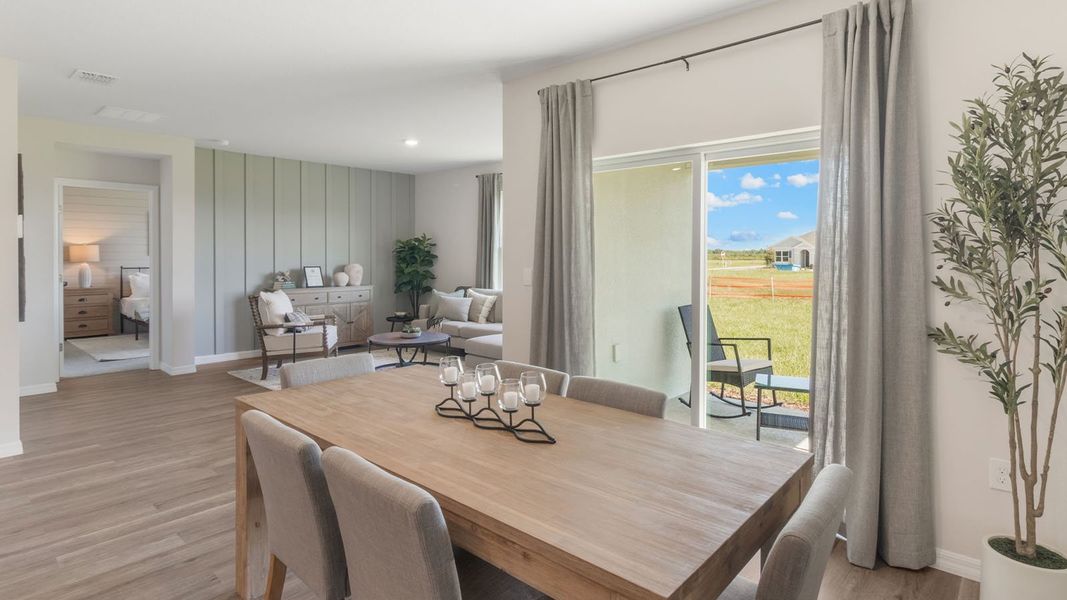 Furnished interior view inside a new home in Cypress Park Estates, Haines City (Image 10). Furnished interior view inside a new home in Cypress Park Estates, Haines City (Image 10).