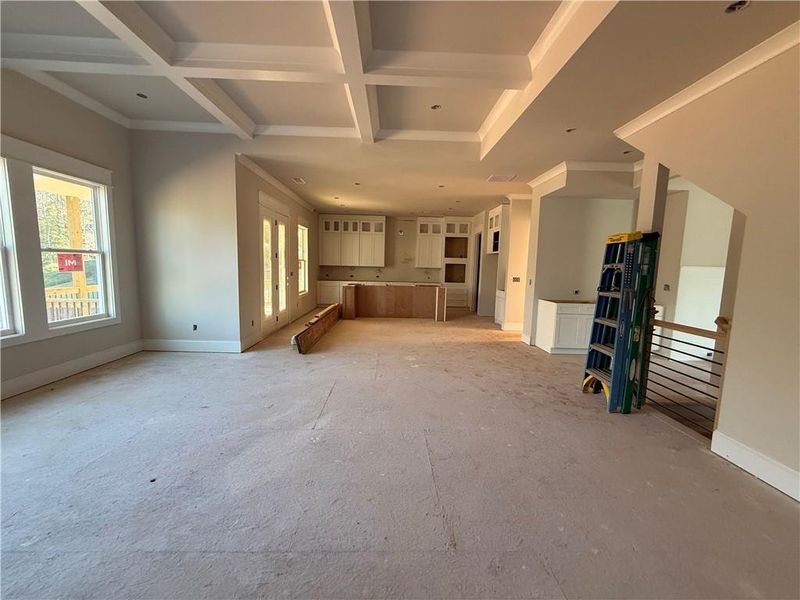 In-progress construction of a new home in , Hoschton, GA (Image 27).