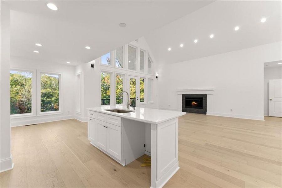 Furnished interior view inside a new home in , Cleveland (Image 7).