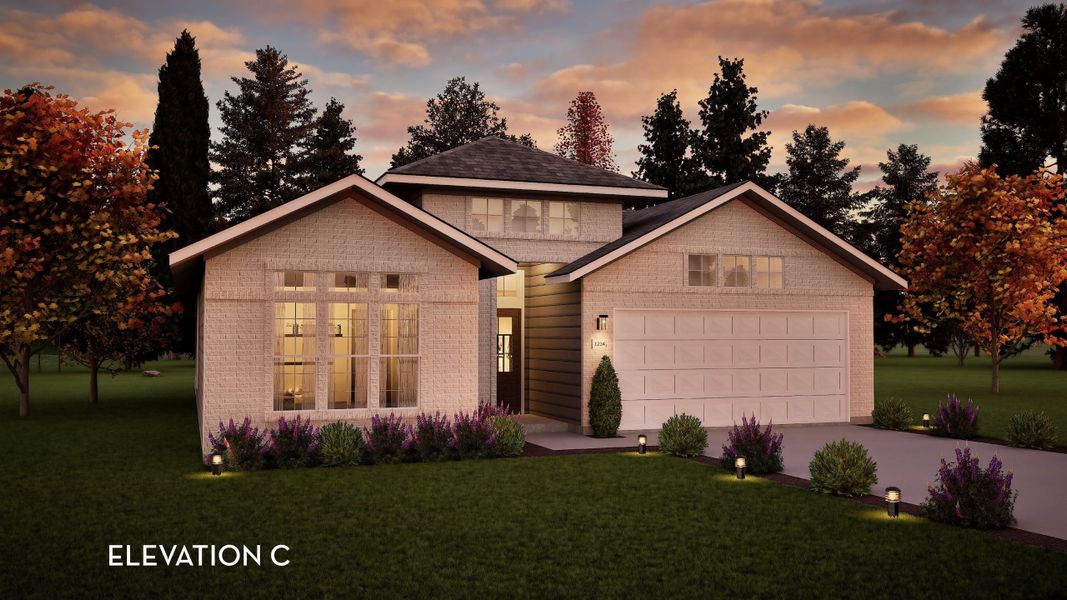 Representative exterior photo of a completed home built from the Greeley by CastleRock Communities in Dorris Farm, White House, TN (Image 20).