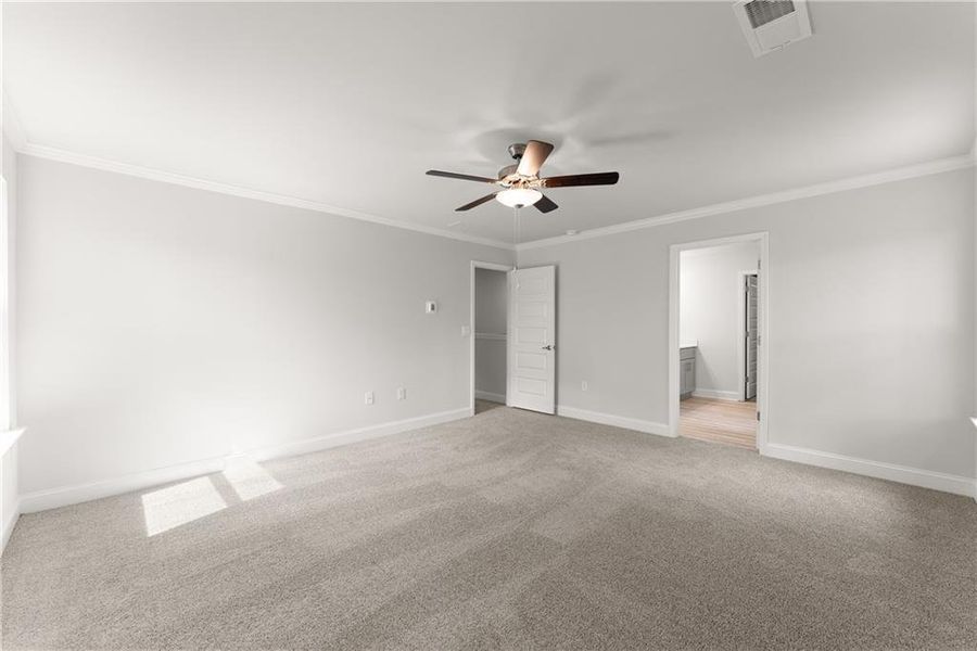 Spacious, unfurnished interior of a new home in Thunder Ridge, Dawsonville (Image 15).
