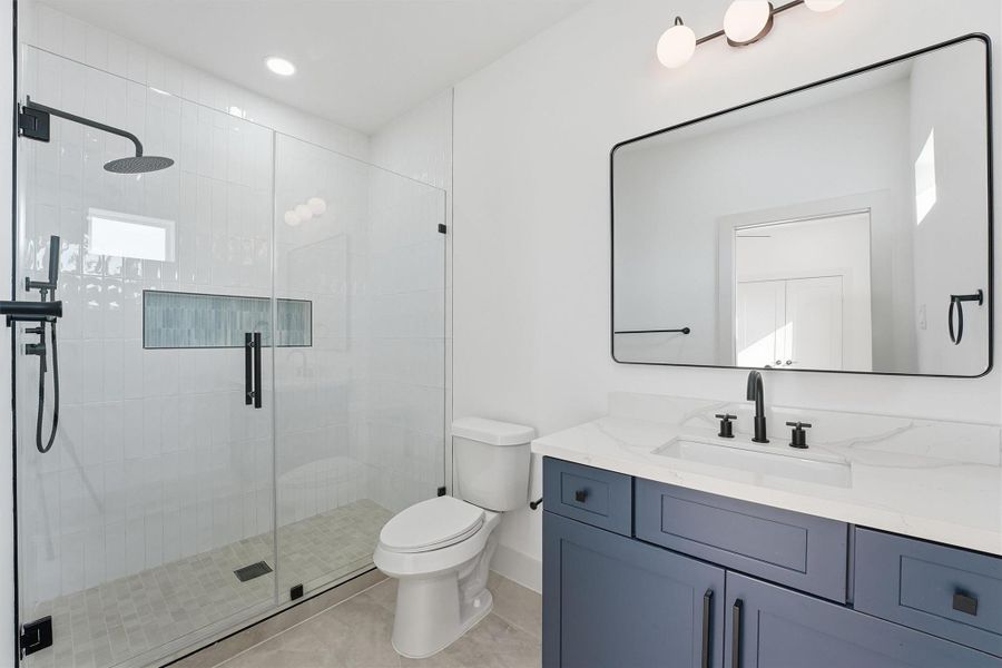 Furnished interior view inside a new home in , Houston (Image 12).