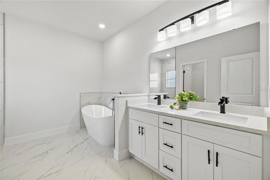 Furnished interior view inside a new home in , Ocala (Image 14).