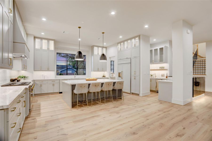 Furnished interior view inside a new home in , Houston (Image 31).