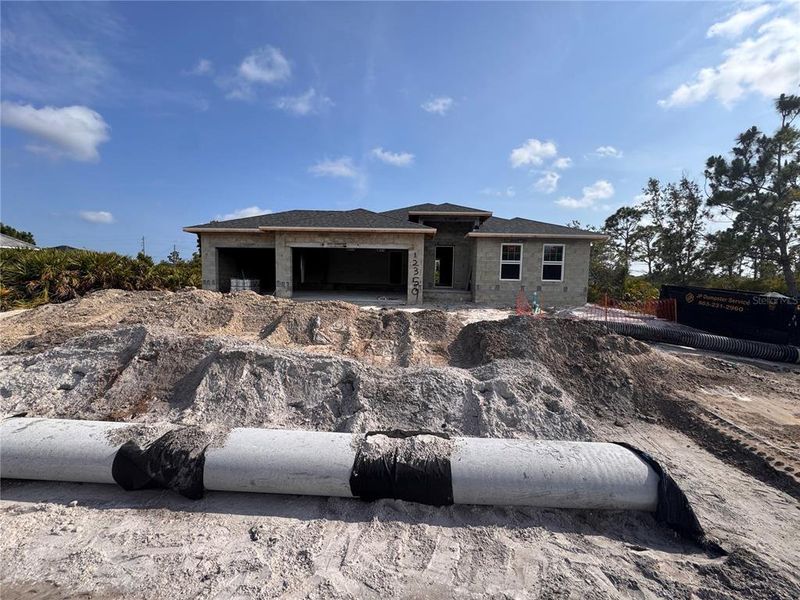In-progress construction of a new home in , Port Charlotte, FL (Image 1). In-progress construction of a new home in , Port Charlotte, FL (Image 1).