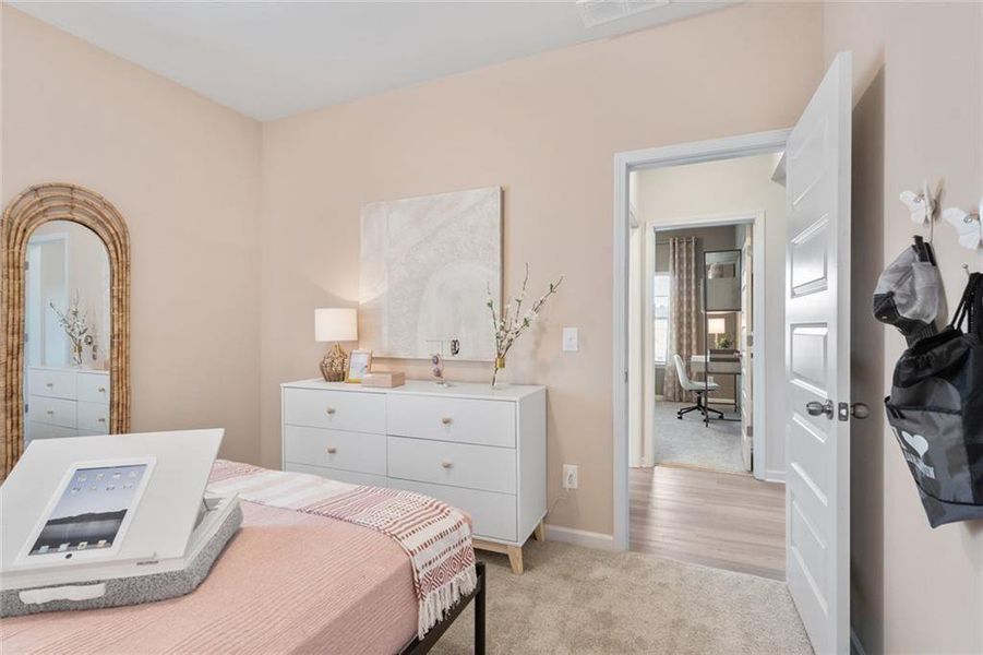 Furnished interior view inside a new home in Summerfield Place, Carrollton (Image 13).
