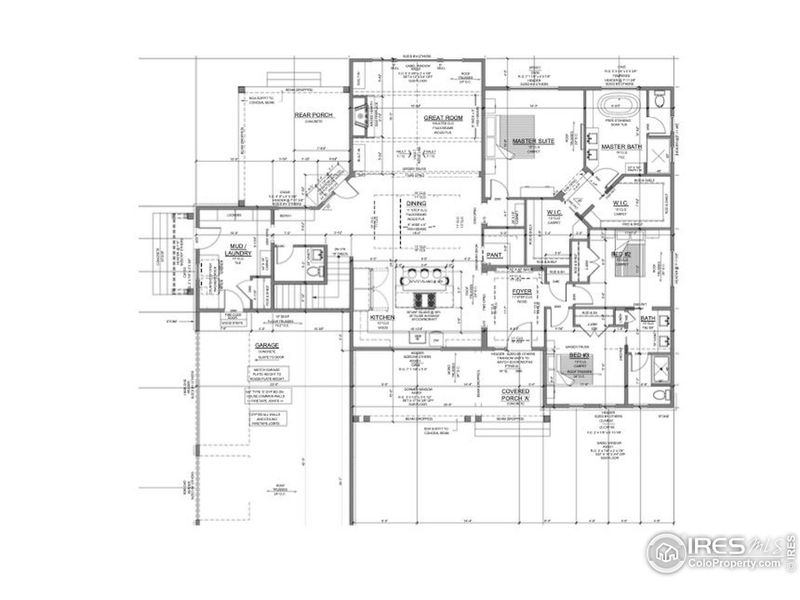 Floorplan Rendering (Close representation)