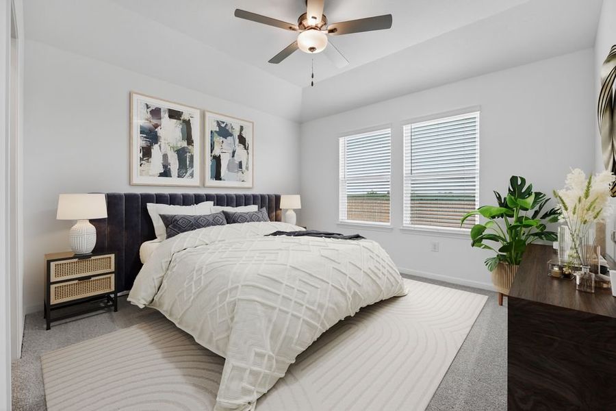 Representative furnished interior of a home built from the Bluejay by Taylor Morrison in Longview, Del Valle (Image 11). Representative furnished interior of a home built from the Bluejay by Taylor Morrison in Longview, Del Valle (Image 11).