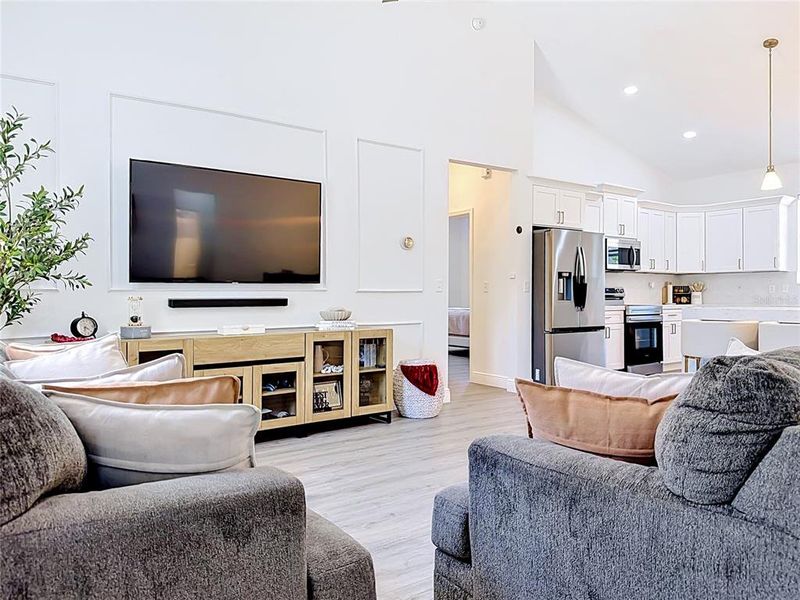 Furnished interior view inside a new home in , Dunnellon (Image 5).