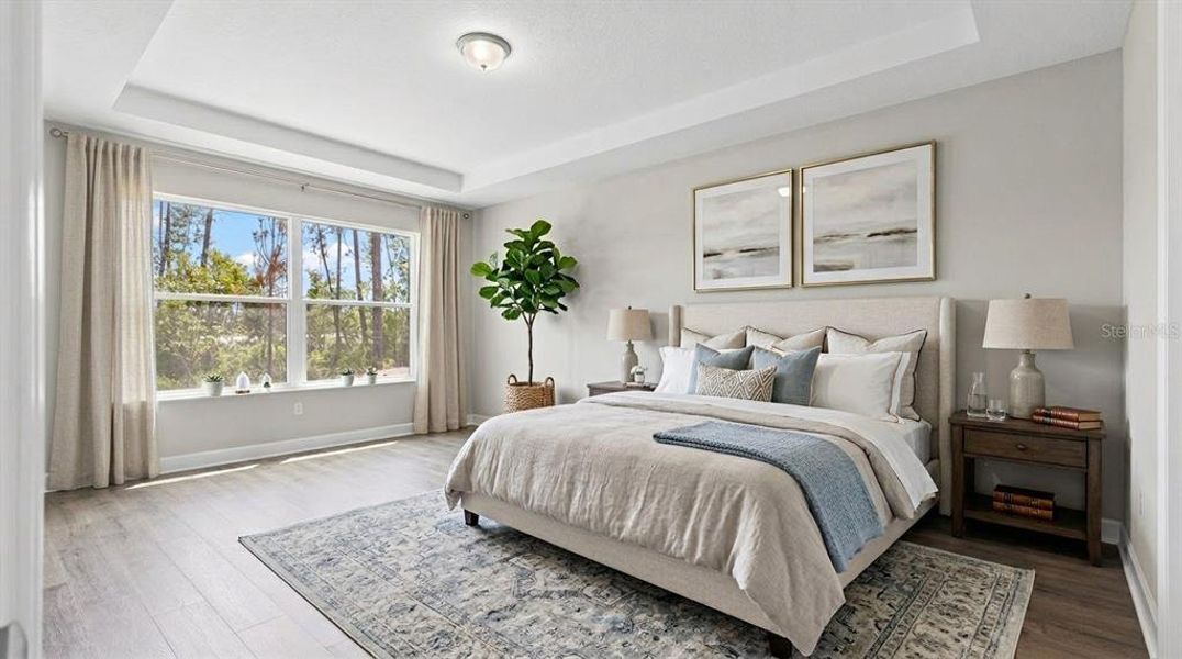 Furnished interior view inside a new home in Cresswind DeLand, Deland (Image 8).