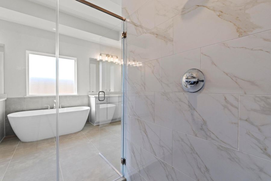 Furnished interior view inside a new home in Parmer Ranch, Georgetown (Image 13).