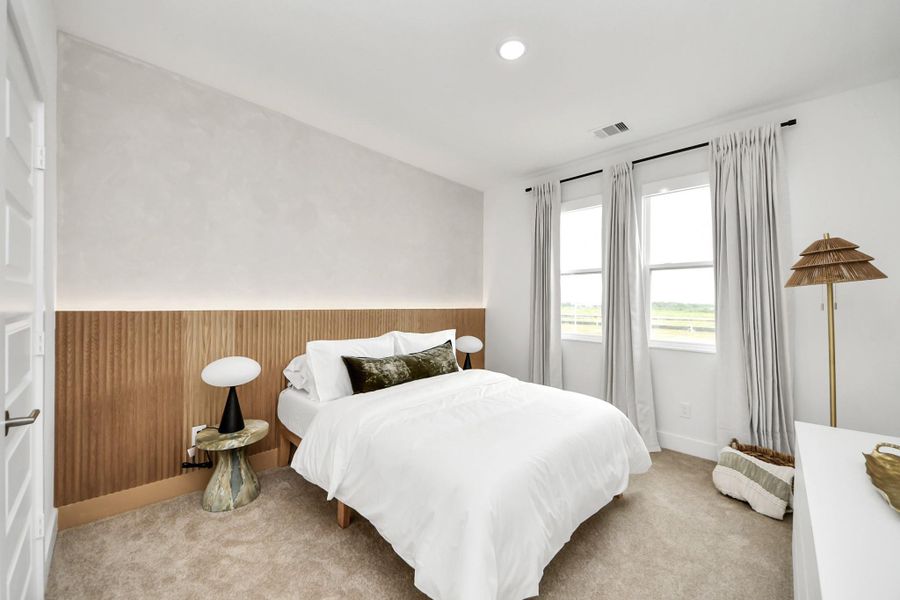 Furnished interior view inside a new home in , Houston (Image 12).