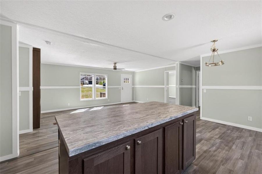 Furnished interior view inside a new home in , Oxford (Image 10).