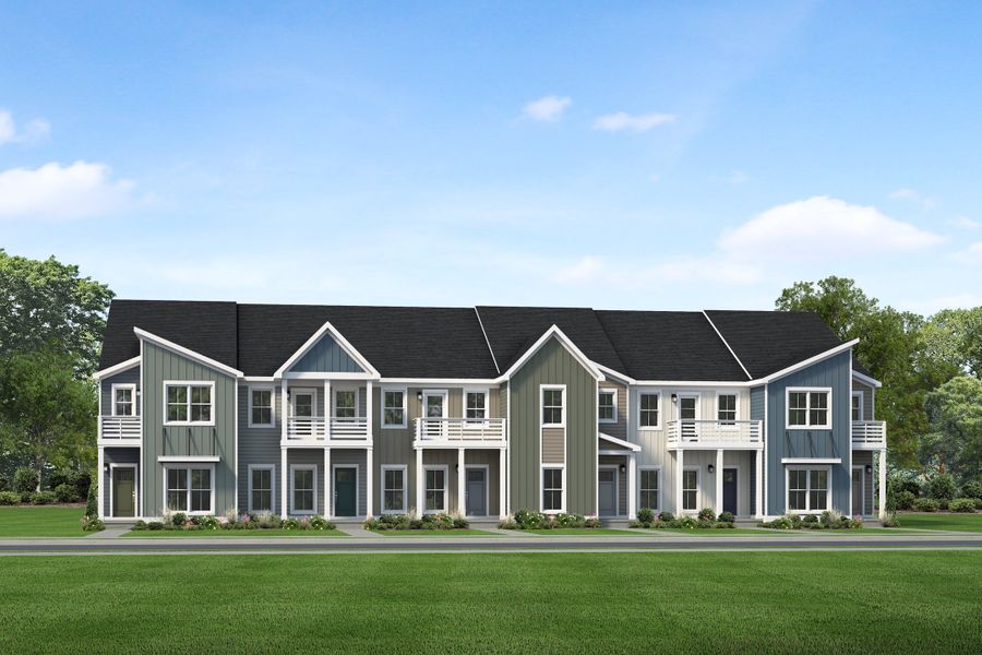 MTN 106-111 Fontaine - Gayle Townhome Rendering. Design features and selections may vary. MTN 106-111 Fontaine - Gayle Townhome Rendering. Design features and selections may vary.