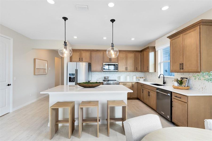 Furnished interior view inside a new home in Waterstone at Halifax Plantation, Ormond Beach (Image 12).