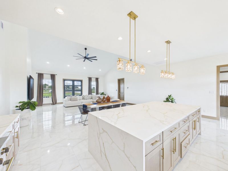 Furnished interior view inside a new home in , Sealy (Image 9).