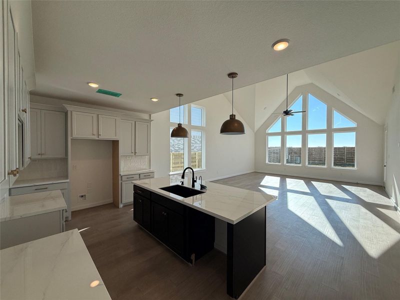 Furnished interior view inside a new home in Austin Point, Richmond (Image 5).