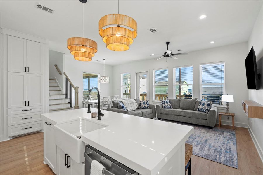 Island kitchen