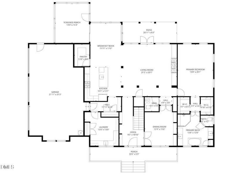 Blarney floor plan first