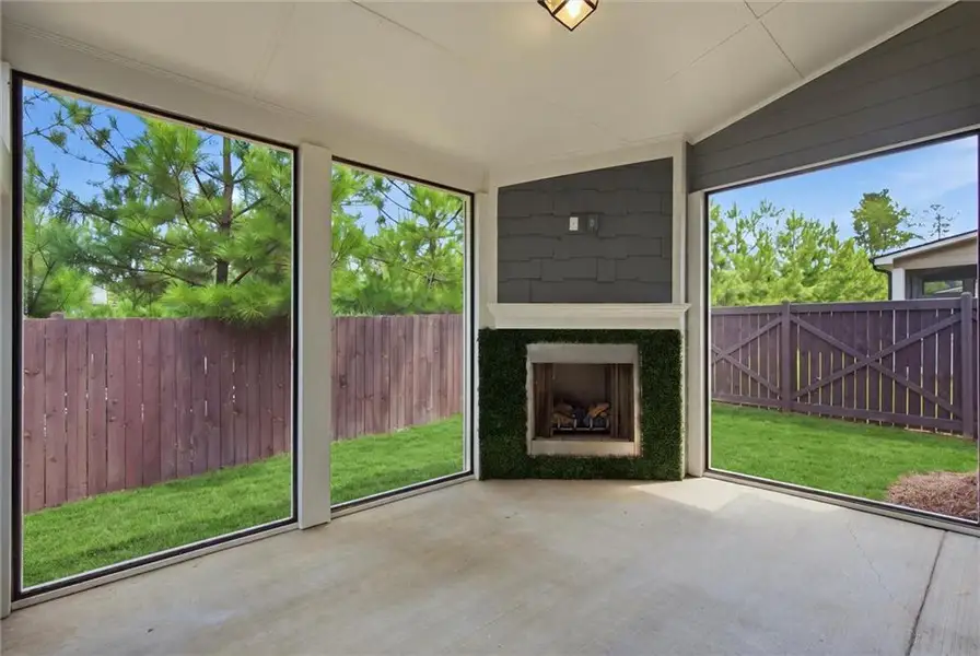 Exterior details and patio area of a home in , Lawrenceville (Image 3). Exterior details and patio area of a home in , Lawrenceville (Image 3).