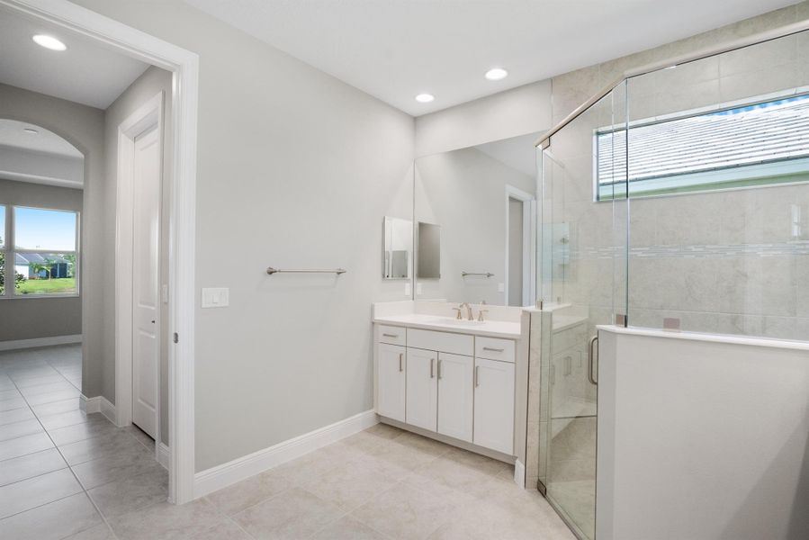 Furnished interior view inside a new home in Lake Park at Tradition, Port St. Lucie (Image 6).