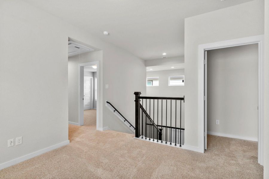 Spacious, unfurnished interior of a new home in Cypresswood Landing, Humble (Image 17).