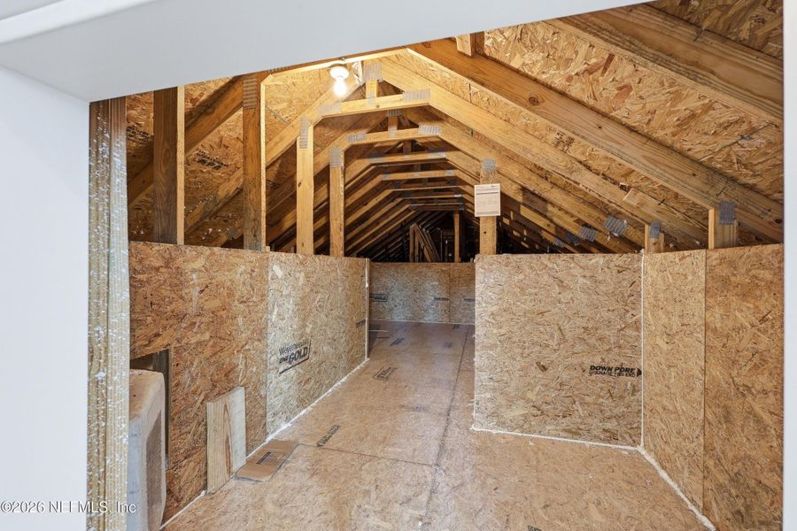 In-progress construction of a new home in Crosswinds 40’, Ponte Vedra, FL (Image 46).