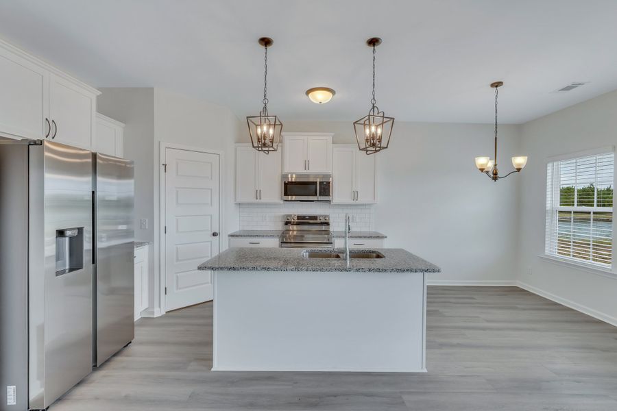 Representative furnished interior of a home built from the The Norman by RTS Homes in Doctor's Creek, Ludowici (Image 9).