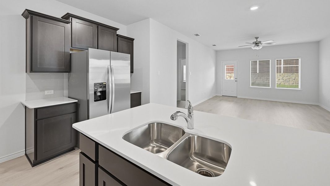 Representative furnished interior of a home built from the Haven by D.R. Horton in Silverado, Aubrey (Image 5). Representative furnished interior of a home built from the Haven by D.R. Horton in Silverado, Aubrey (Image 5).