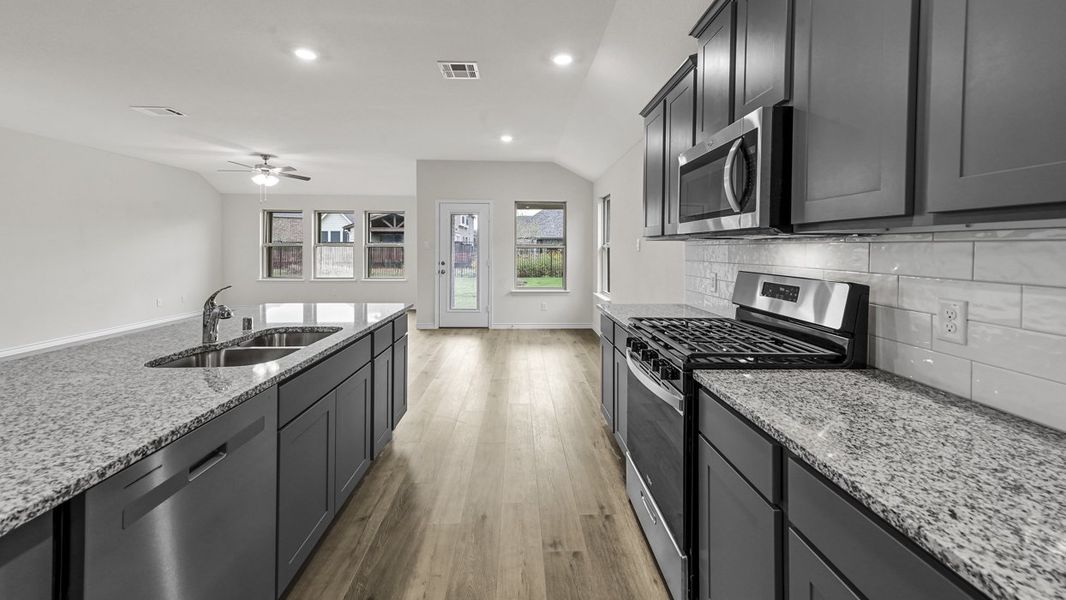 Furnished interior view inside a new home in Elevon, Lavon (Image 5).