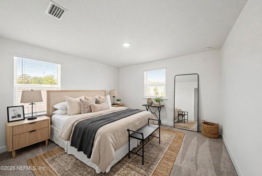 Furnished interior view inside a new home in Verano Creek, St. Augustine (Image 6).
