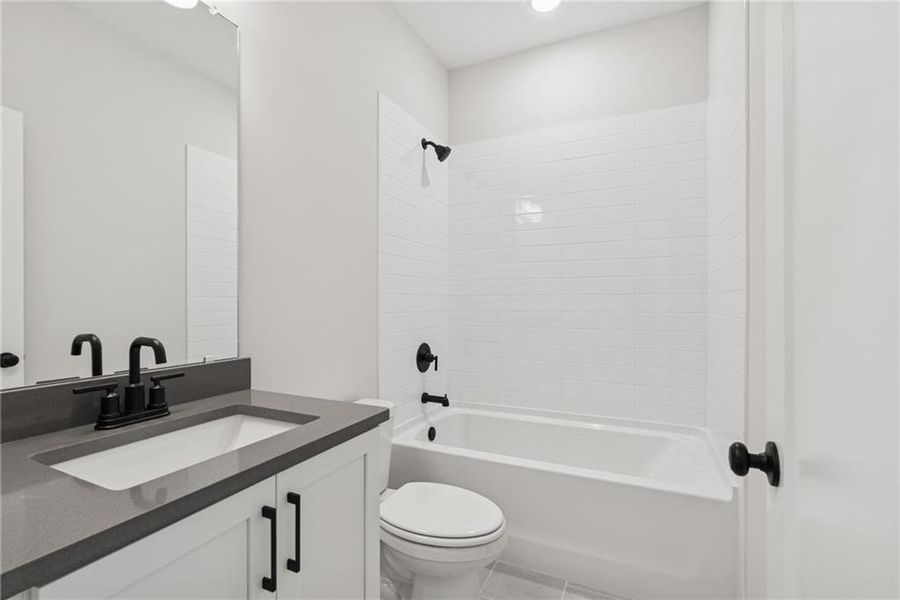Furnished interior view inside a new home in Settingdown Farms, Cumming (Image 5).