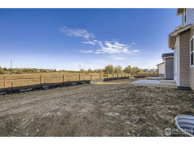 Exterior details and patio area of a home in Country Club Reserve – Fort Collins, Fort Collins (Image 25).